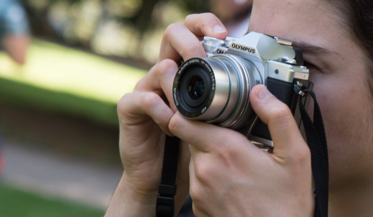 Cours de prise de vue photo en extérieur