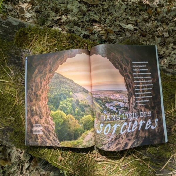 Publication double page dans le magazine geo photographe alsace